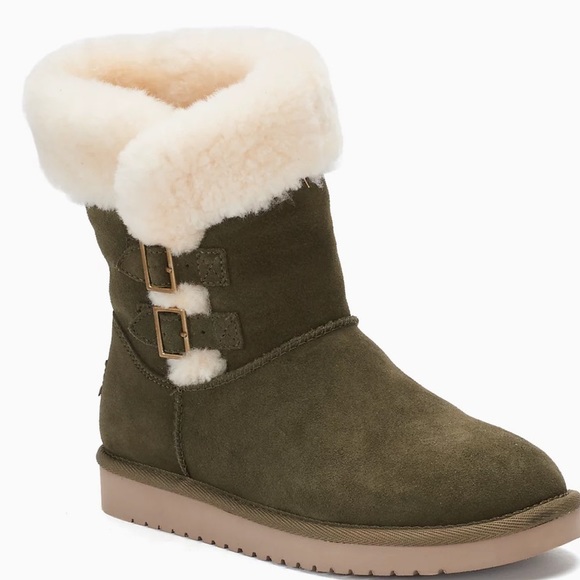 Koolaburra Shoes - Koolaburra BY UGG Olive green Sulana Short Boots